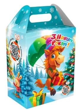 Подарунковий набір "Сніговий Галопчик", 500гр, Світ Трейдер